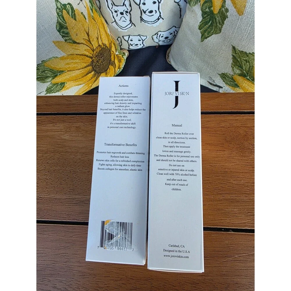 Lot of 2 Joro Vi Skin Derma Rollers 192 Needles New – Scalp & Skin Care